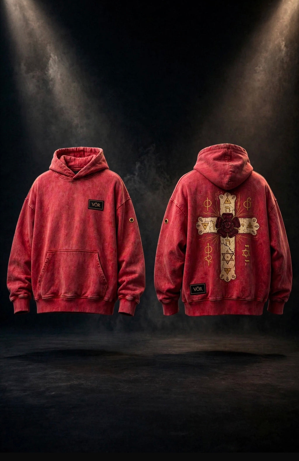 VÖR RED OVERSIZED
Washed Red. Premium Comfort. Signature Details.