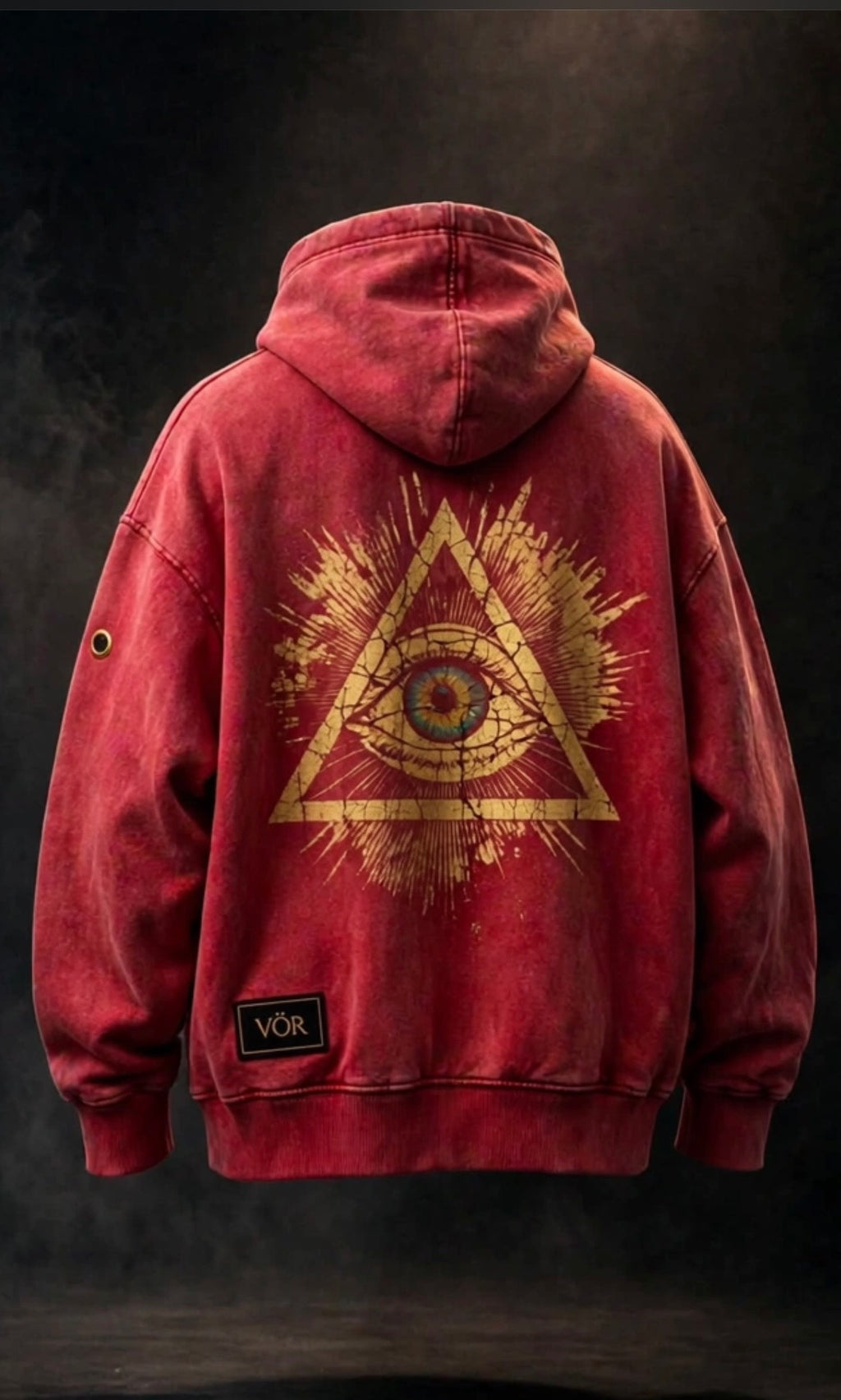 VÖR RED OVERSIZED
Washed Red. Premium Comfort. Signature Details.