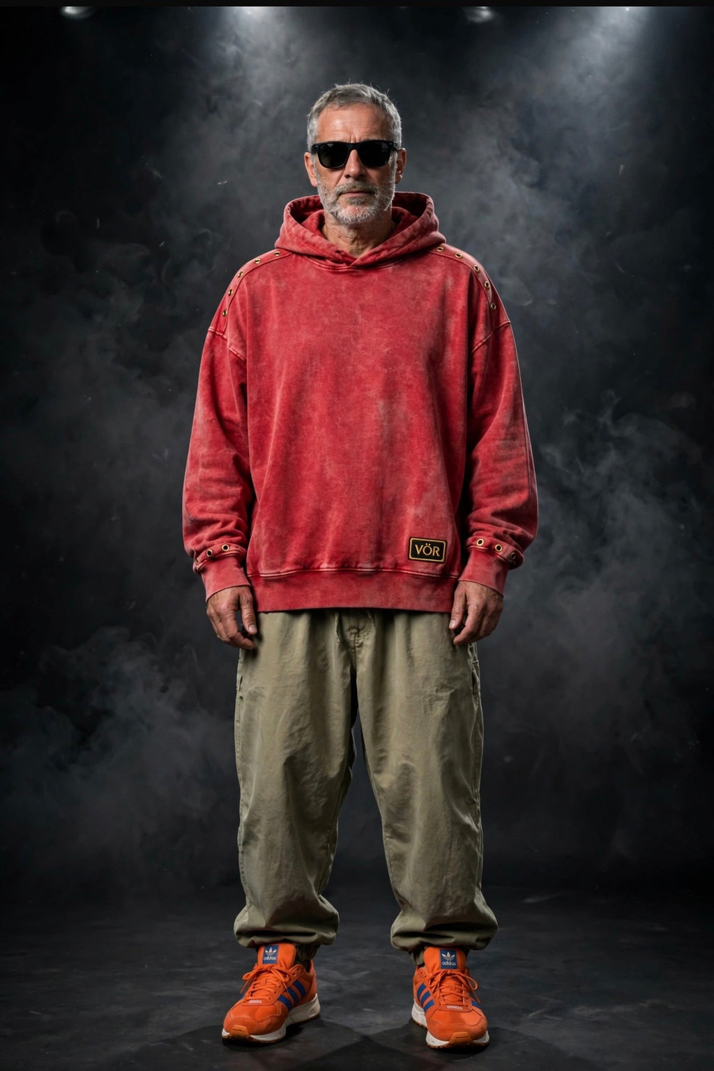 VÖR RED OVERSIZED
Washed Red. Premium Comfort. Signature Details.