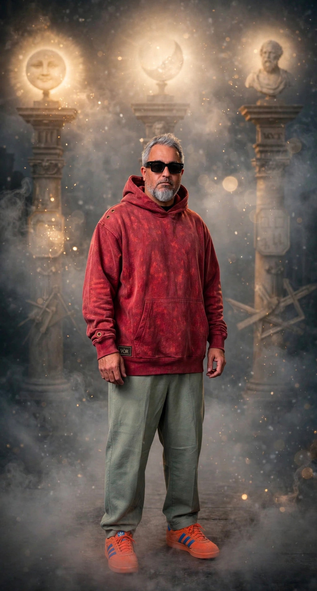 VÖR RED OVERSIZED
Washed Red. Premium Comfort. Signature Details.
